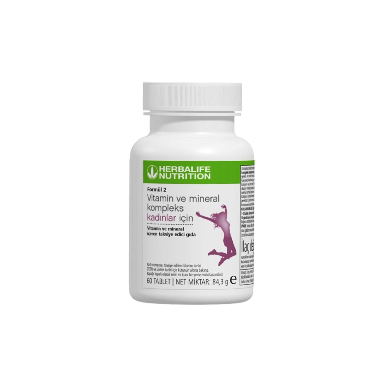 

Formula 2 Vitamin And Mineral Complex For Women 60 Tablet