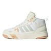 adidas Originals Post Up Lässige Rutschfeste Robuste Mid-Top Skateschuhe Damen Sneaker Weiß Grün Gelb IE1902