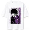 Kettensäge Unisex Makima Grafikdruck Baumwoll-T-Shirts Für Unisex Unisex 2025 Sommer Anime Streetwear Kurzarm-T-Shirts Lässiges T-Shirt