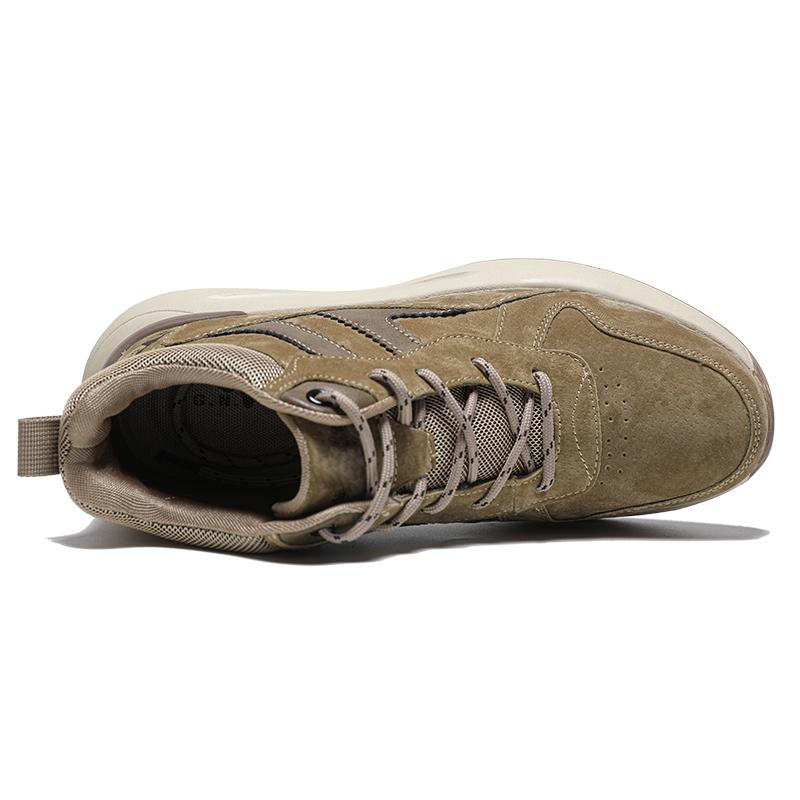 38-45 Cizme din piele pentru bărbați Pantofi retro respirabili pentru bărbați Pantofi ocazionali de dimensiuni mari Botine ușoare