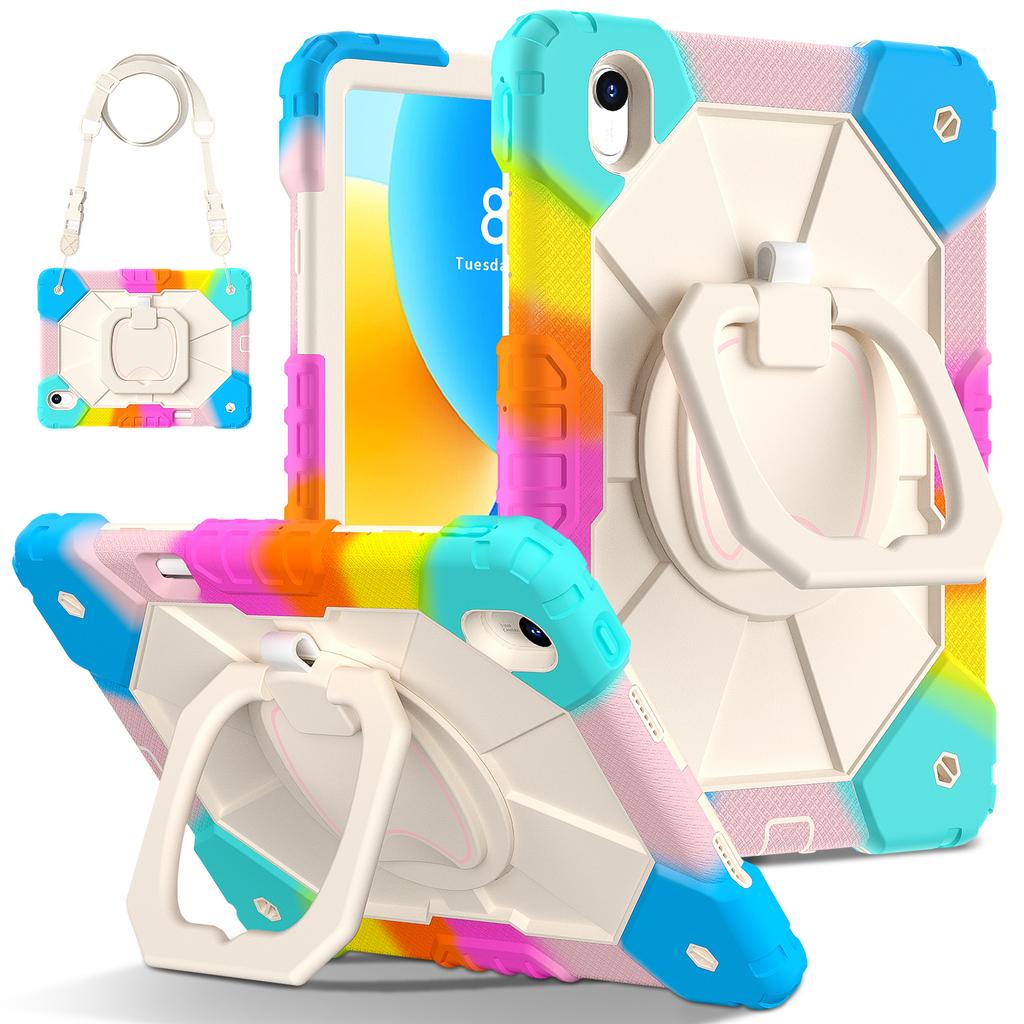 For Huawei MatePad Air 11.5 Inch (2023)/MatePad 11.5 Kickstand Case Silicone+PC Tablet Cover