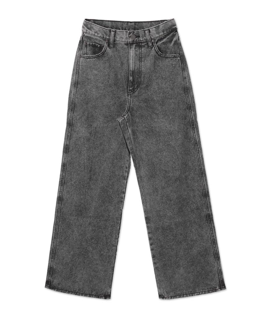 WEGO Denim Denim Große Größe Typ B Black Sonata Damen Straight-Leg Jeans, Hosen, Einfach, Lässig, Stilvoll, Geschenk, Klassisch, Ganzjährig,