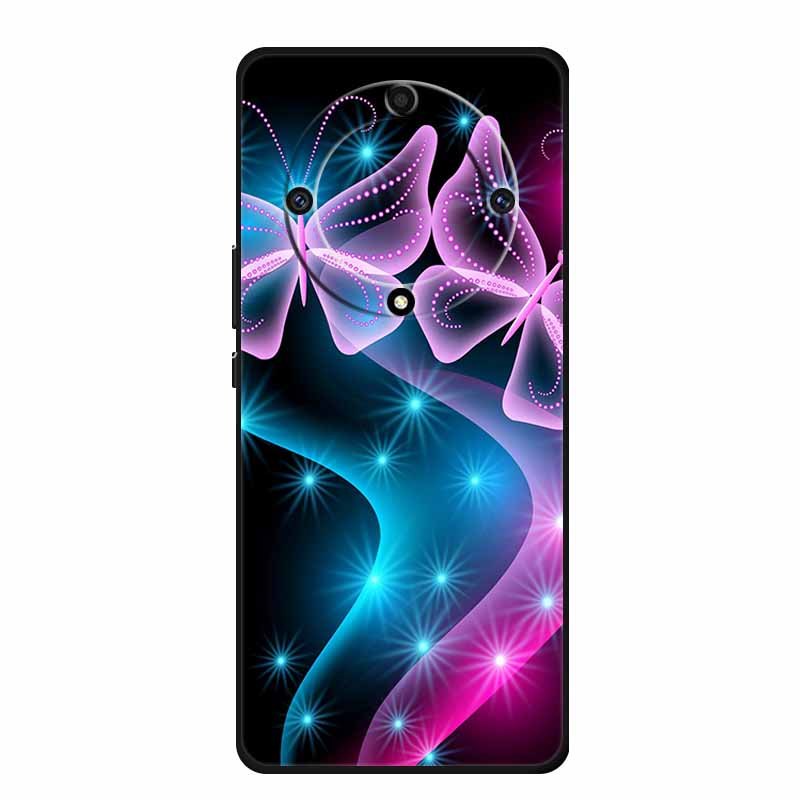 For Honor X9a 5G Cover RMO-NX1 HonorX9a Soft TPU Silicone Painted Cat Phone Case for Huawei Honor X9A Coque Bumper X 9A X9 A Bag