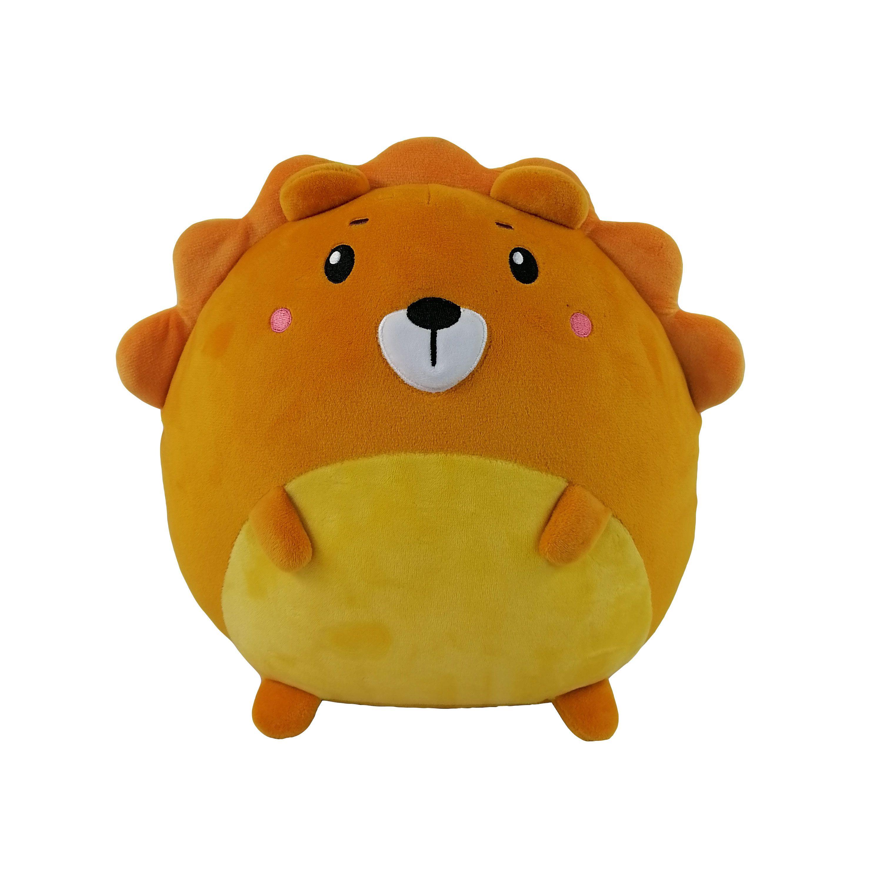 

Плюшевая игрушка Squishmallow Лев Кот Собака Сова Креативная Милая Мультяшная Кукла Подарок на День рождения Brown Lion