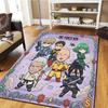 Tappeto per Soggiorno e Tappeto per Camera da Letto One-Punch Man, Tappetino Cool per Film e Tappetino Gioco per Pavimento - HE44