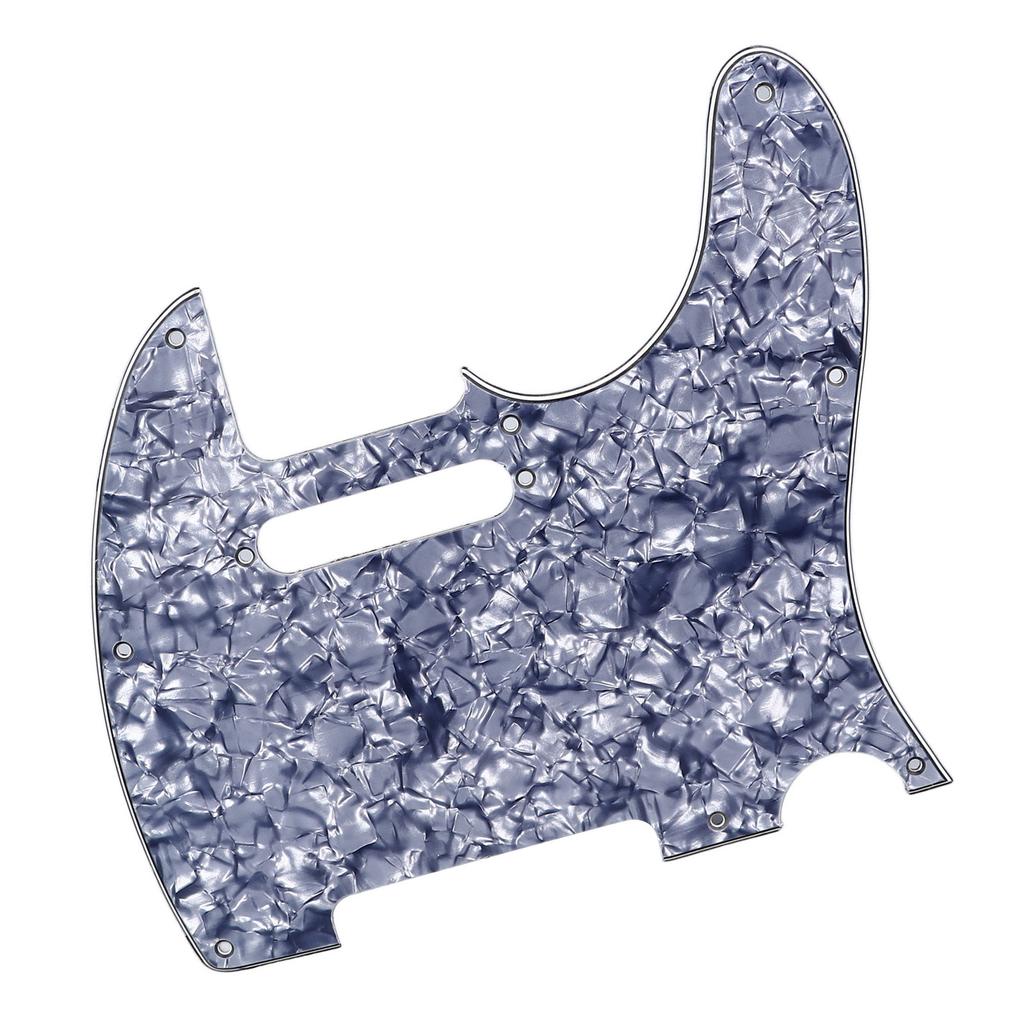 Acoustic Guitar Pickguard PVC Durable Electric Guitar Anti Scratch for TL Guard Plate GQ232 Gray Pearl