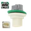 X Autohaux 1 Pc Turn Signal Light Socket for Jeep Cherokee 14-15 No.68226850AA Parking Lamp Bulb Connector 2 Pin