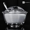 KADAX Sugar Bowl Sugar Bowl With Lid Glass Container For Sugar Elegant