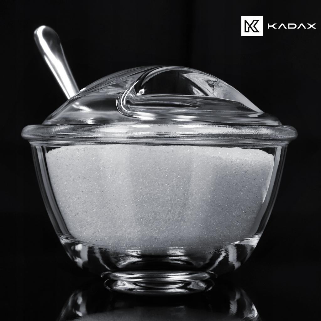 KADAX Sugar Bowl Sugar Bowl With Lid Glass Container For Sugar Elegant