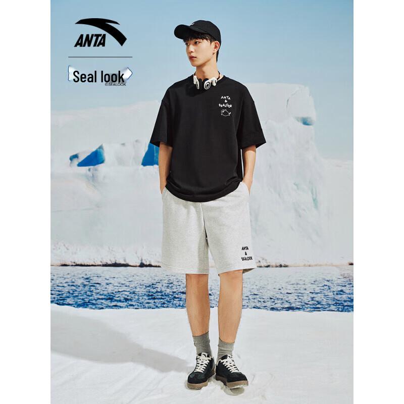 ANTA x Seal Look Men s Eco-Friendly Casual Mid-Pants L
