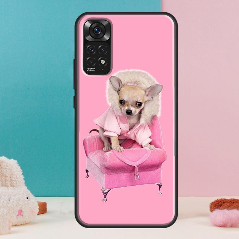 Chihuahua Dog Case For Xiaomi Redmi Note 13 12 Pro 14 11 9 10 9S 10S 11S 12S Redmi 14C 13C 10C 12C Cover