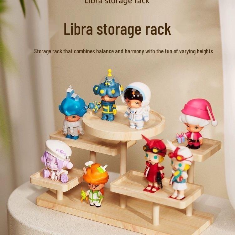 2025 Solid Wood Street Stall Jewelry Display Stand