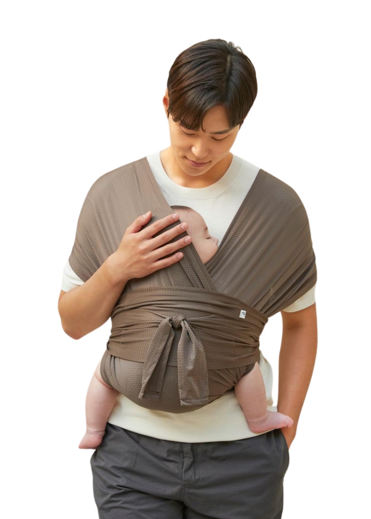 

Konny Слинг-переноска для новорожденных AirMesh Поставляется с международной эко-безопасностью Остается прохладным только с одной сеткой (Конни) Новорожденные, Мешочек, Сертификация, (Мокко)