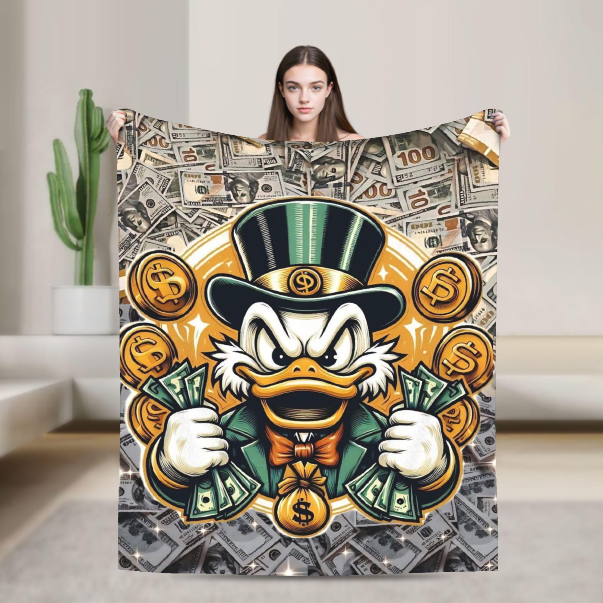 

Play money Blanket Quality Super Soft Throw Blanket Winter Airplane Travel Couch Chair Sofa Bed Novelty Bedspread 75x90cm