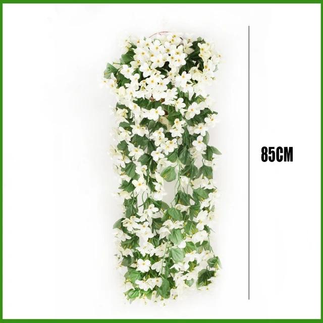 Violet Artificial Flowers Party Decor Valentine's Day Wedding Wall Hanging Flower Fake Plants Garden Decor Fake Flowers Outdoor