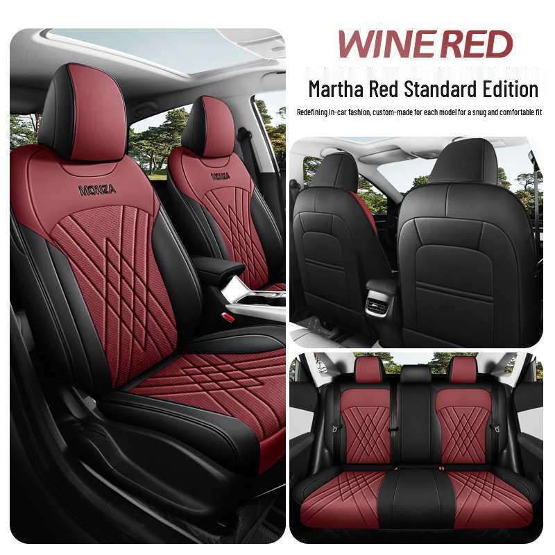 Chevrolet Cruze Universal Leather Car Seat Cushion for Five-Seater, All-Season Use Exclusive for Chevrolet Cruze