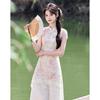 Elegant Embroidered A-line Summer Dress