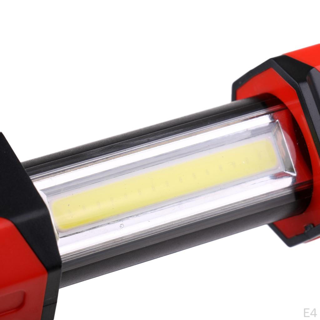 Bright COB Light Inspection Work Portable Flashlight Torch 3.5cm