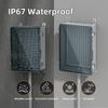 Clear Electrical Enclosure Box Outdoor Plastic Junction Box Waterproof Outside Nema 4 Electrical Box Weatherproof for Pump Wifi