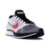 Nike Flyknit Racer Be True Unisex Sneakers White Black-Multi-Color 902366-100
