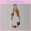 Colorful Retro Wooden Phone Chain With Handmade Beads For Unisex Daily Use