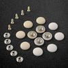40 stuks Universele Auto Dakbekleding Bevestigingsclips Auto Interieur Reparatie Clips Metalen Klinknagel Dak Reparatie Accessoires