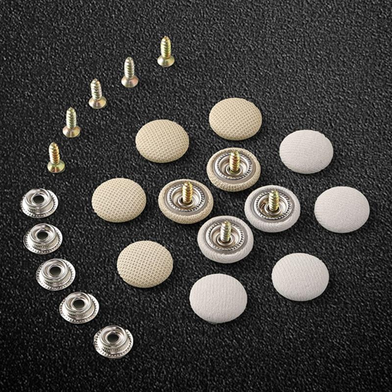 40 stuks Universele Auto Dakbekleding Bevestigingsclips Auto Interieur Reparatie Clips Metalen Klinknagel Dak Reparatie Accessoires