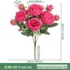Retro Rose Artificial Flower Arrangement for Living Room & Dining Table Decoration
