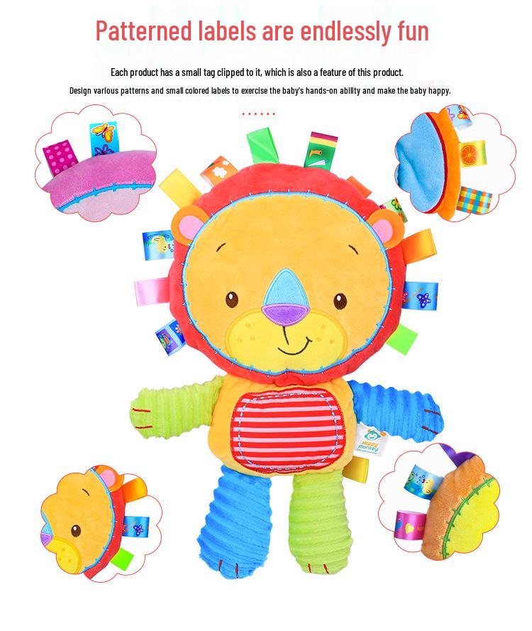 Joyful Monkey King Baby Soothing Plush Doll & Rattle