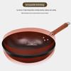 COOKER KING 32cm Handmade Forged Iron Wok