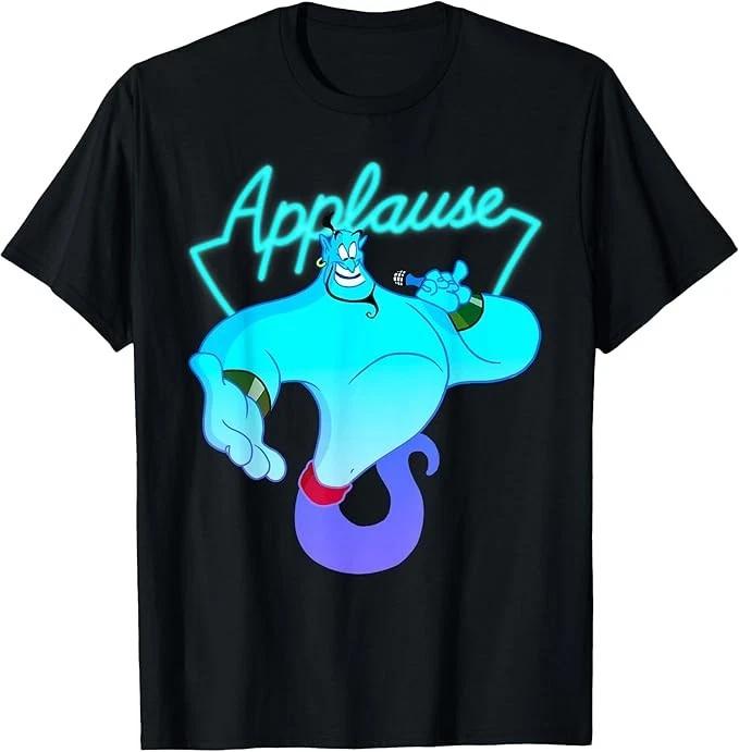 Aladdin Genie Sign Black TShirt S