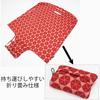 Ace Muffle Suitcase Cover, Large, Pocketable, 70cm, 62843, 15cm, Blue (Circle)