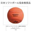 Nagase Kenko (KENKO) Kenko Joyful Softball - Orange J3P-OR (2 Balls)