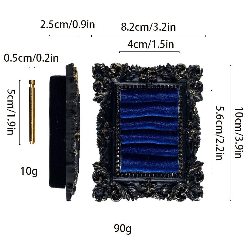 Gothic Dark Style Earring, Nail Art & Jewelry Display Frame
