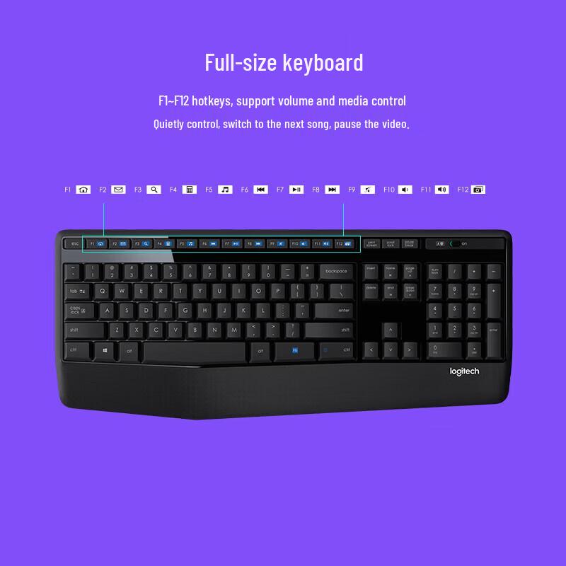 Logitech MK345 Wireless Keyboard and Mouse Combo