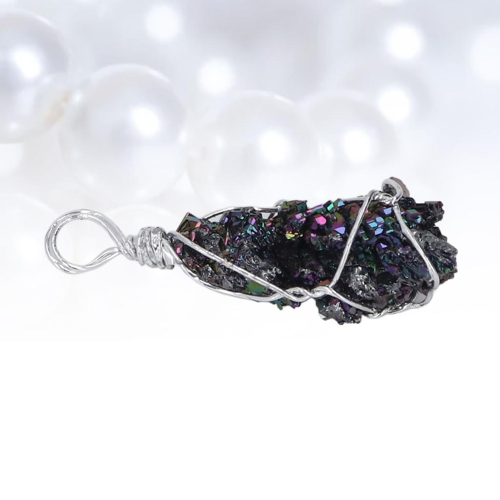 Crystal Pendant Shiny Appearance Versatile Crystal Jewelry Decor Birthday Anniversary Gift