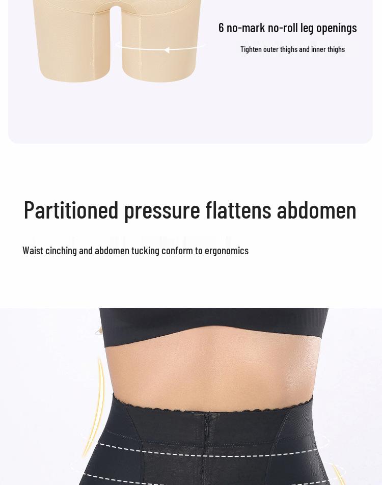 High Waist Tummy Control Shaping Pants with Butt Lift