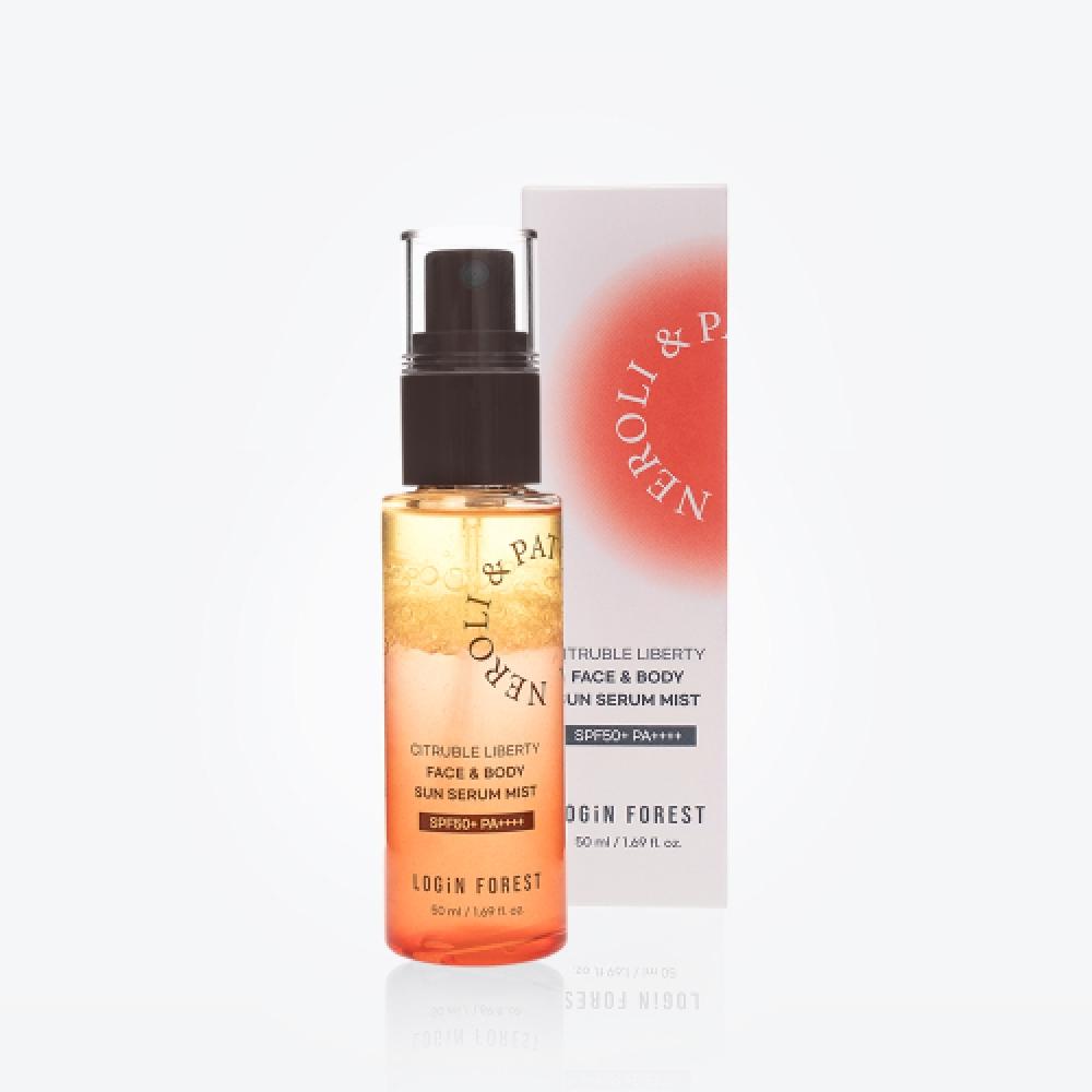 Forest Citrus Liberty Sonnenserum für Gesicht und Körper, LSF 50+, PA++++, 50 ml