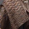 Heavy Embroidery Jacquard Fabric Layer Wave Texture Irregular Relief Pattern Designer Fabric For Diy Coat Jacket Clothing
