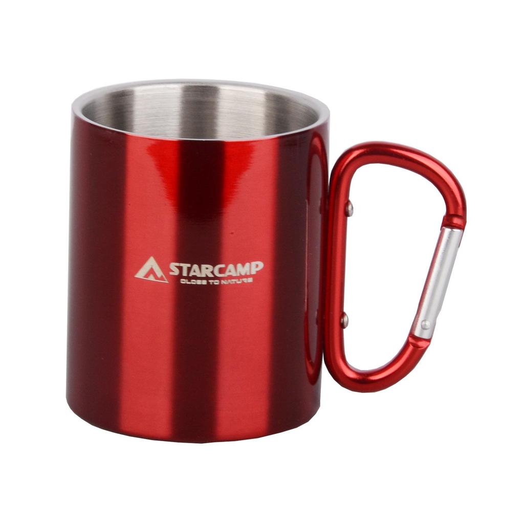 STARCAMP 300ml Stainless Steel Camping Cup with Buckle