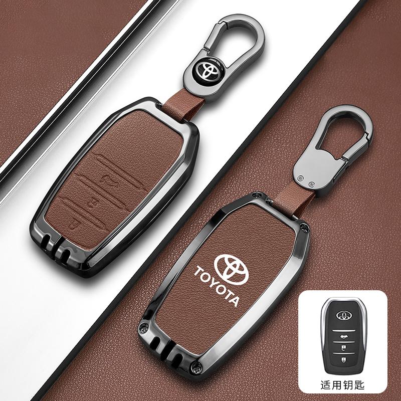 Nueva funda para llave de coche para Toyota Prius Camry VBCFH7 Corolla C-HR CHR RAV4 Prado 2018 2022 Protector carcasa para llave