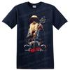 ZZ Top Rock Band T Shirt W/ Guitar Bearded Musician Vintage Car Graphic Art Tee