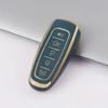 5 Button TPU Car Key Cover Case for Ford Edge Explorer Escape Focus Taurus Flex for Lincoln MKS MKT MKX MKZ Navigator Key Cover
