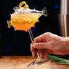 Cocktail Glass Porcupine Fish Shape Goblet Glass Thorn Fish-Shaped Cup Bar Ktv Nightclub Wedding Party Birthday Gift