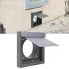Airflow Enhancement 4 Inch Ventilation Appliance Ventilation 4 Inch Heavy Metal Construction Angled Damper Design