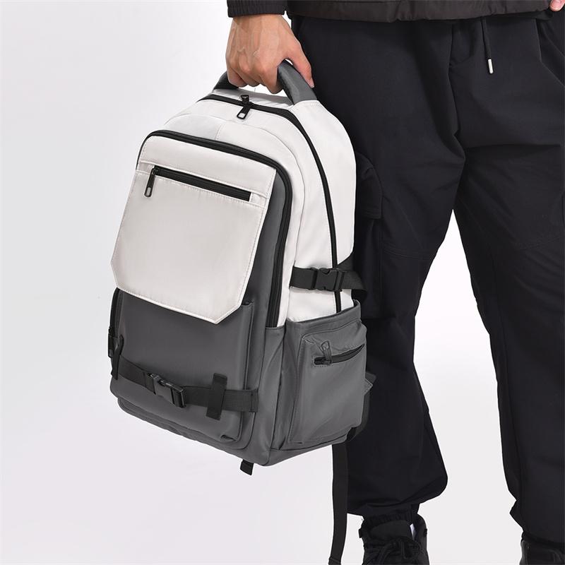 Large Capacity Backpack Junior High School Student Schoolbag Unisex Computer Bag Travel Backpack