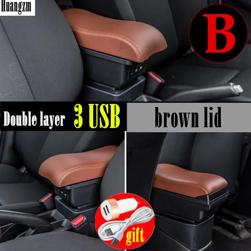 Car Armrest box For Opel Astra Armrest Box For Opel Astra H 2004-2014 Central storage Box with USB Interior Car Accessories