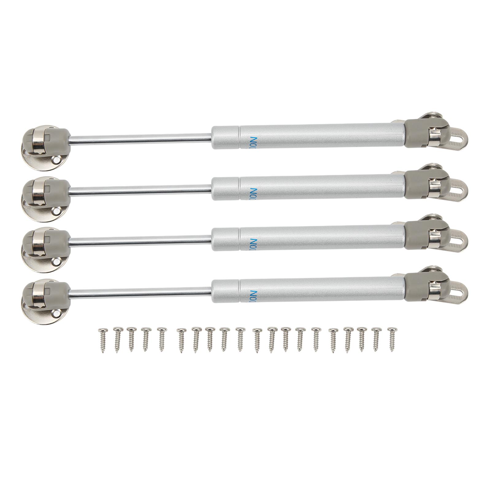 

4 шт. 10-дюймовые газовые упоры Газовая пружина Амортизаторы 100 Н/22,5 фунта Газовые стойки Амортизаторы для автодома Яхты