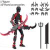 3d Printed Action Figure Diy Toy Figurine Movable Joint Poseable Material Pla