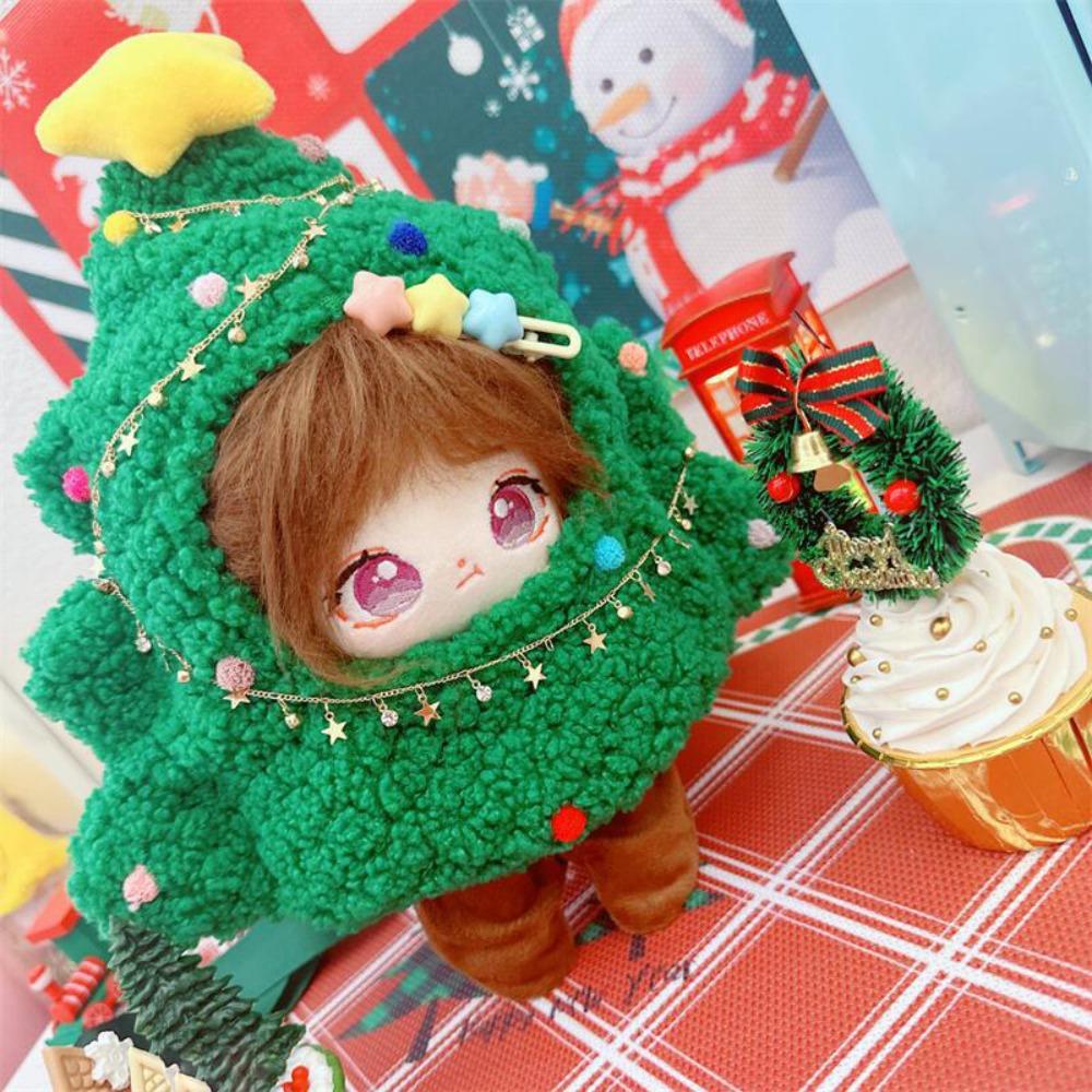 

Christmas Tree 20CM Cotton Doll Clothes Plush Plush Toys Clothes 20cm Cotton Doll 1 set